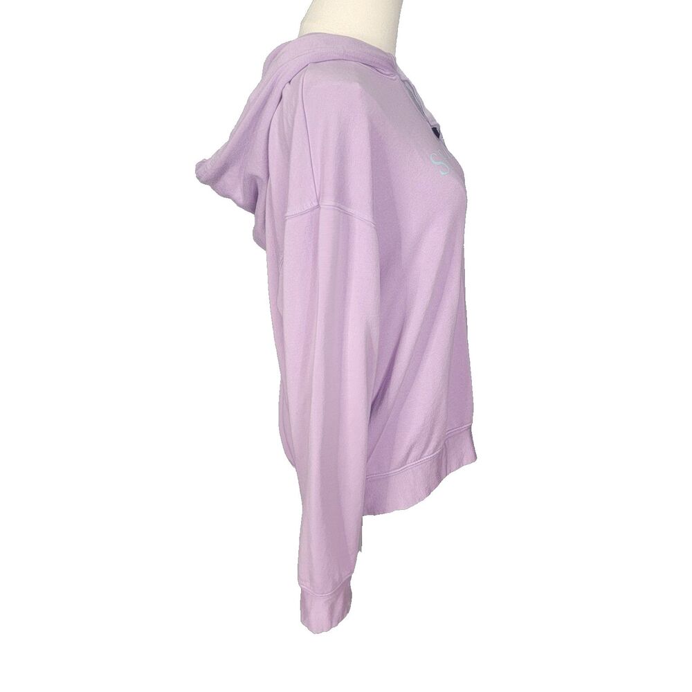 Stateside Sweatshirt Med Lavender SEASIDE Hoodie Women’s USA Soft Fleece - Picture 7 of 16